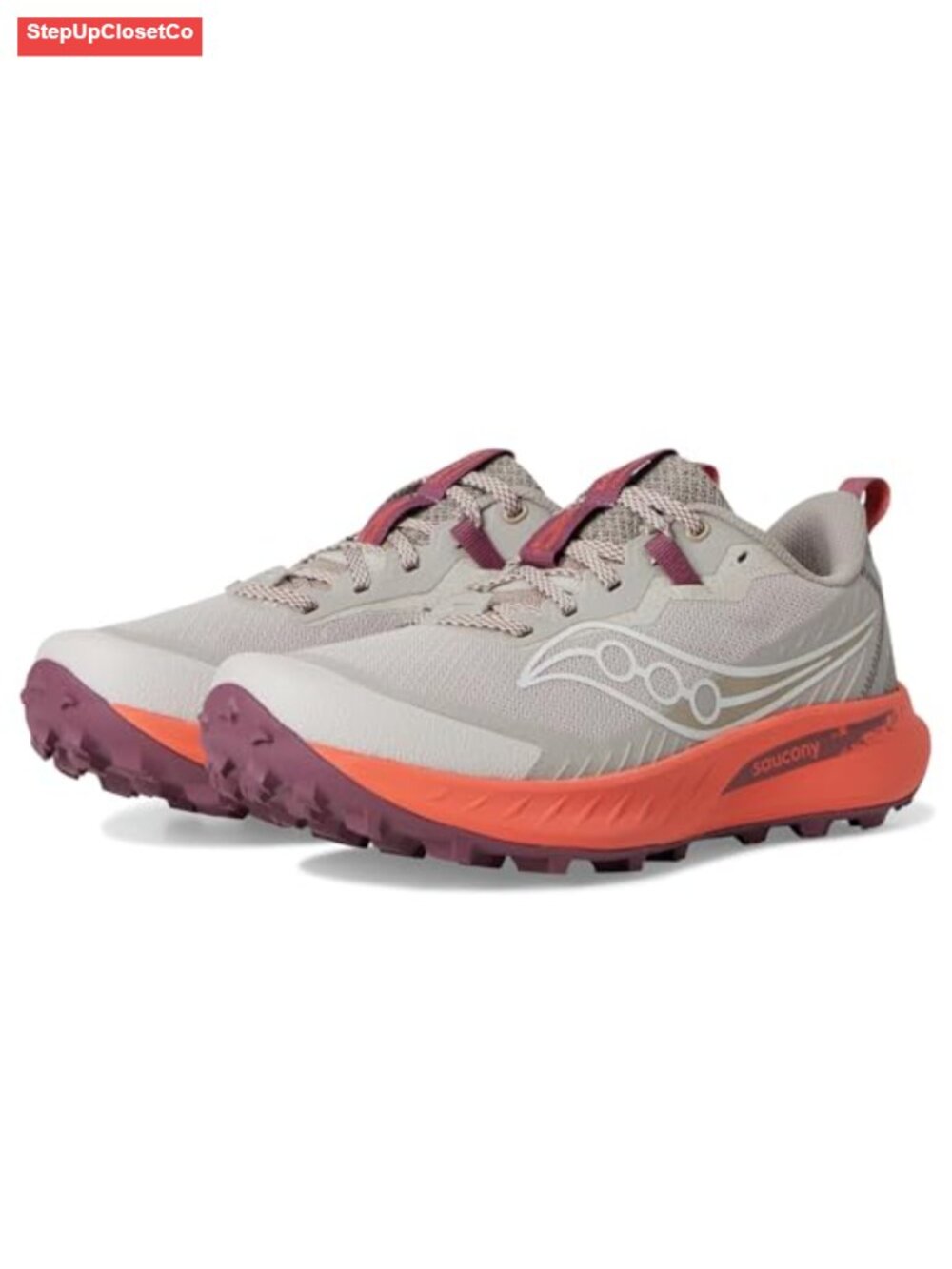 Trail Running Sneakers with PWRRUN Foam and Aggressive Lugs